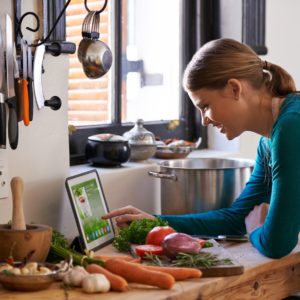 Cours de cuisine en ligne