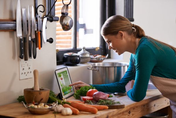 Cours de cuisine en ligne